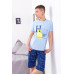 Піжама для хлопчика підліткова (футболка+шорти)